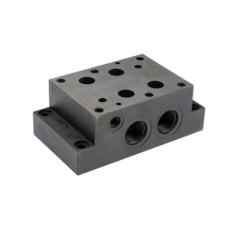 Chief D08 Sub-plate, 1 Section, Series or Parallel, SAE 16 225366